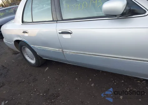 2000 Mercury Grand Marquis Ls из США, поврежденный, VIN 2MEFM75W1YX696531